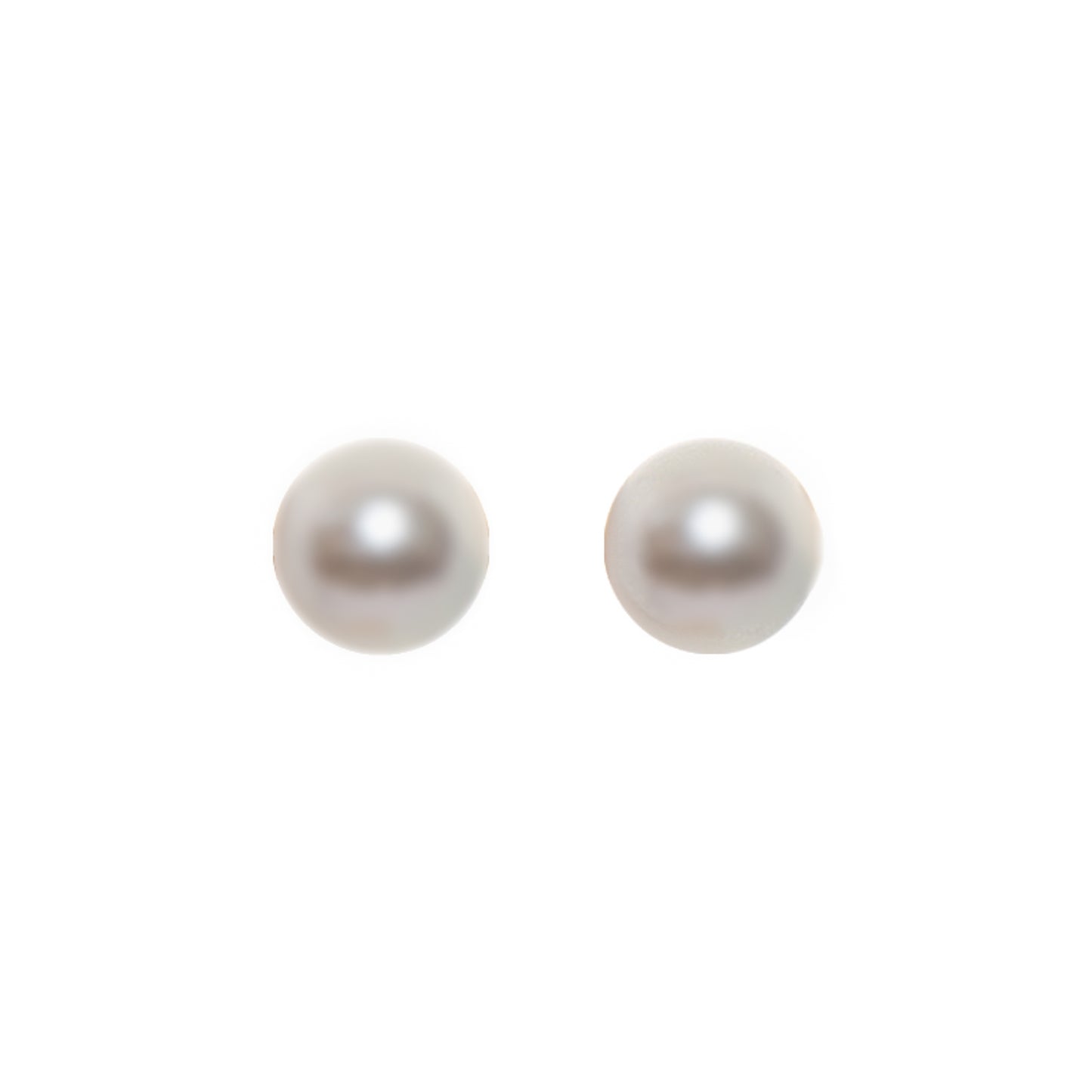 Round Pearl Studs 7-8mm