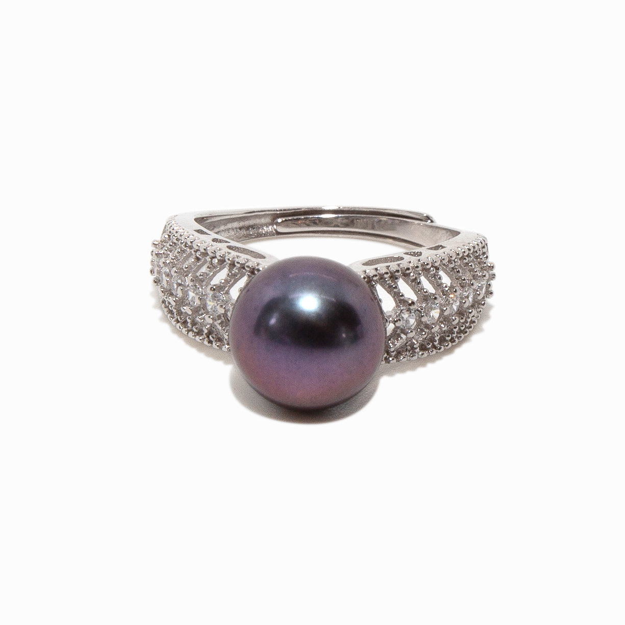 Marine Braid Silver Ring