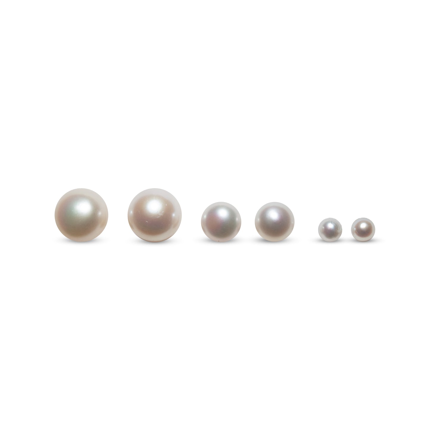 Classic Pearl Studs, 11 mm