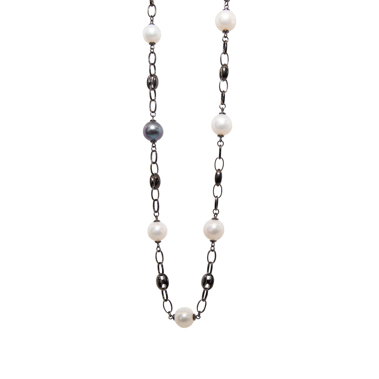 Black Rhodium Necklace