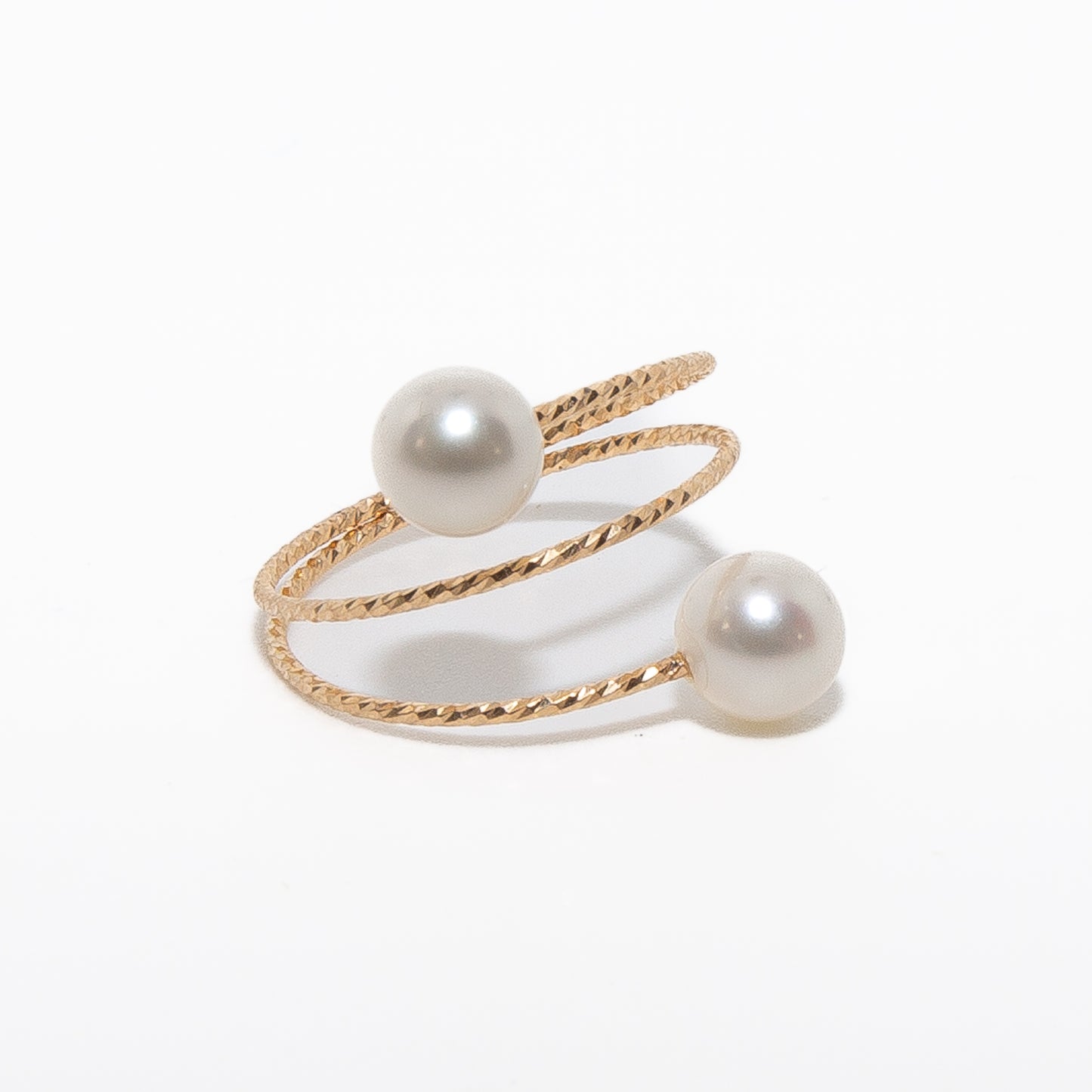 Golden Coil Ring