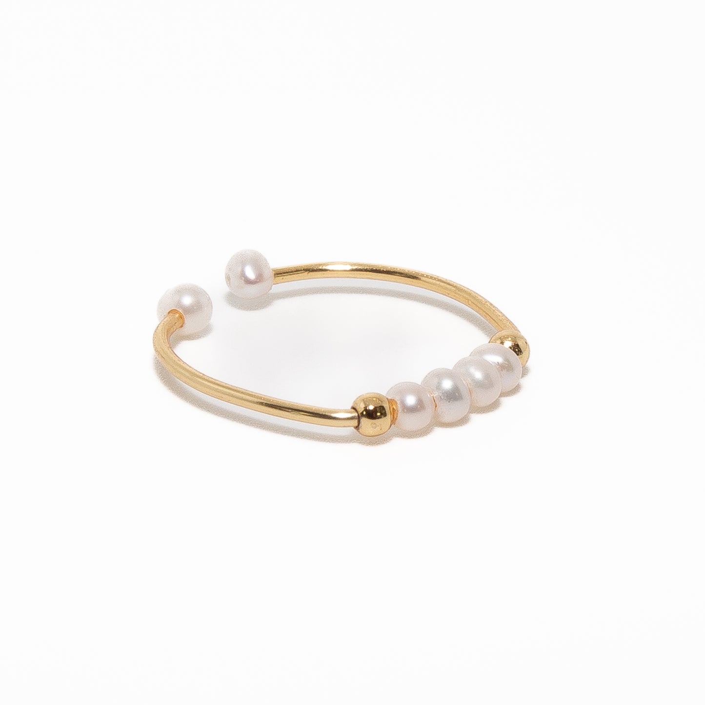 Golden Orbit Ring