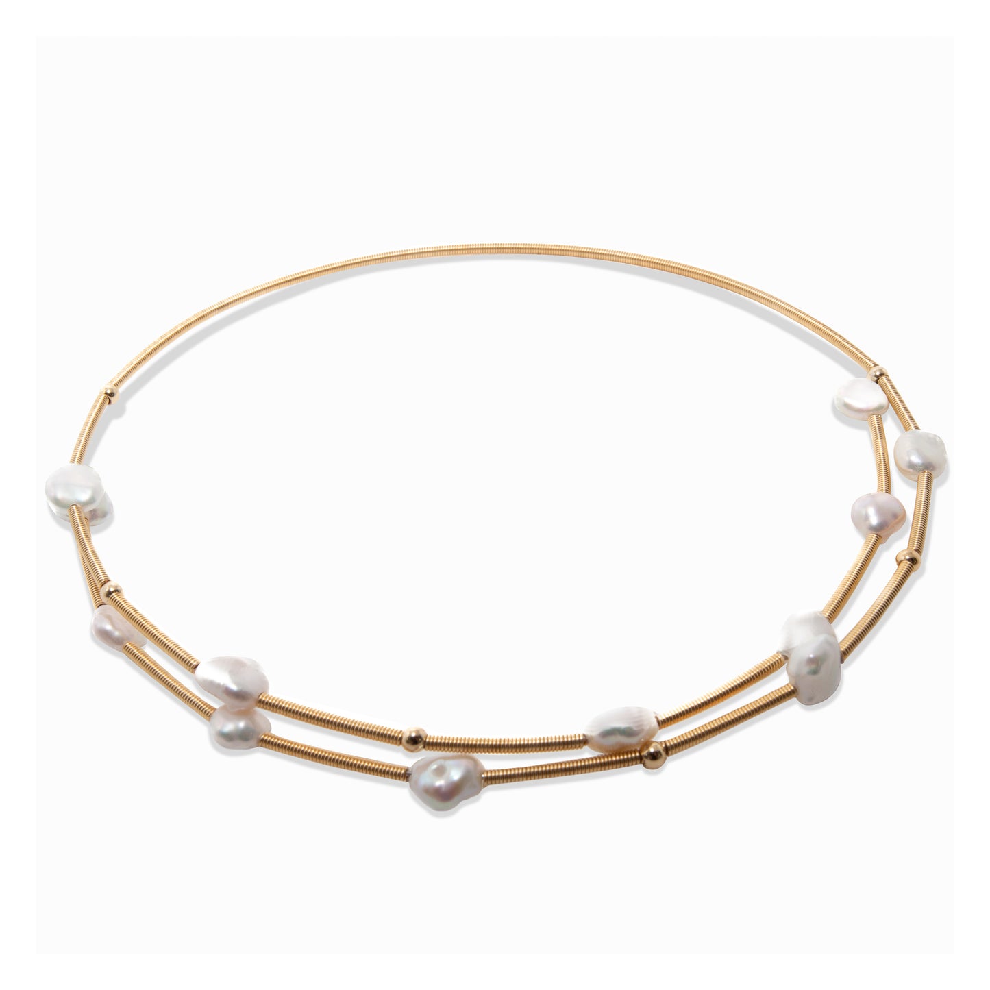 Keshi Halo Necklace