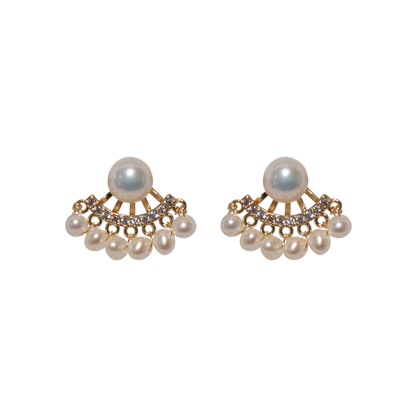 Royal Cluster Earrings