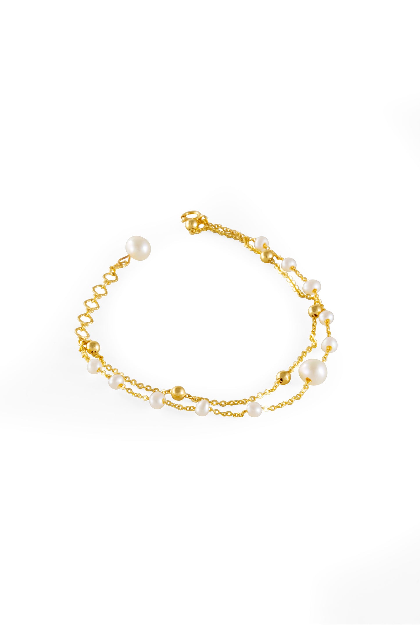 Sunlit Pearl Bracelet