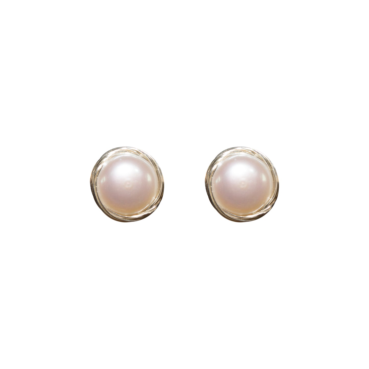 Radiant Touch Pearl Studs