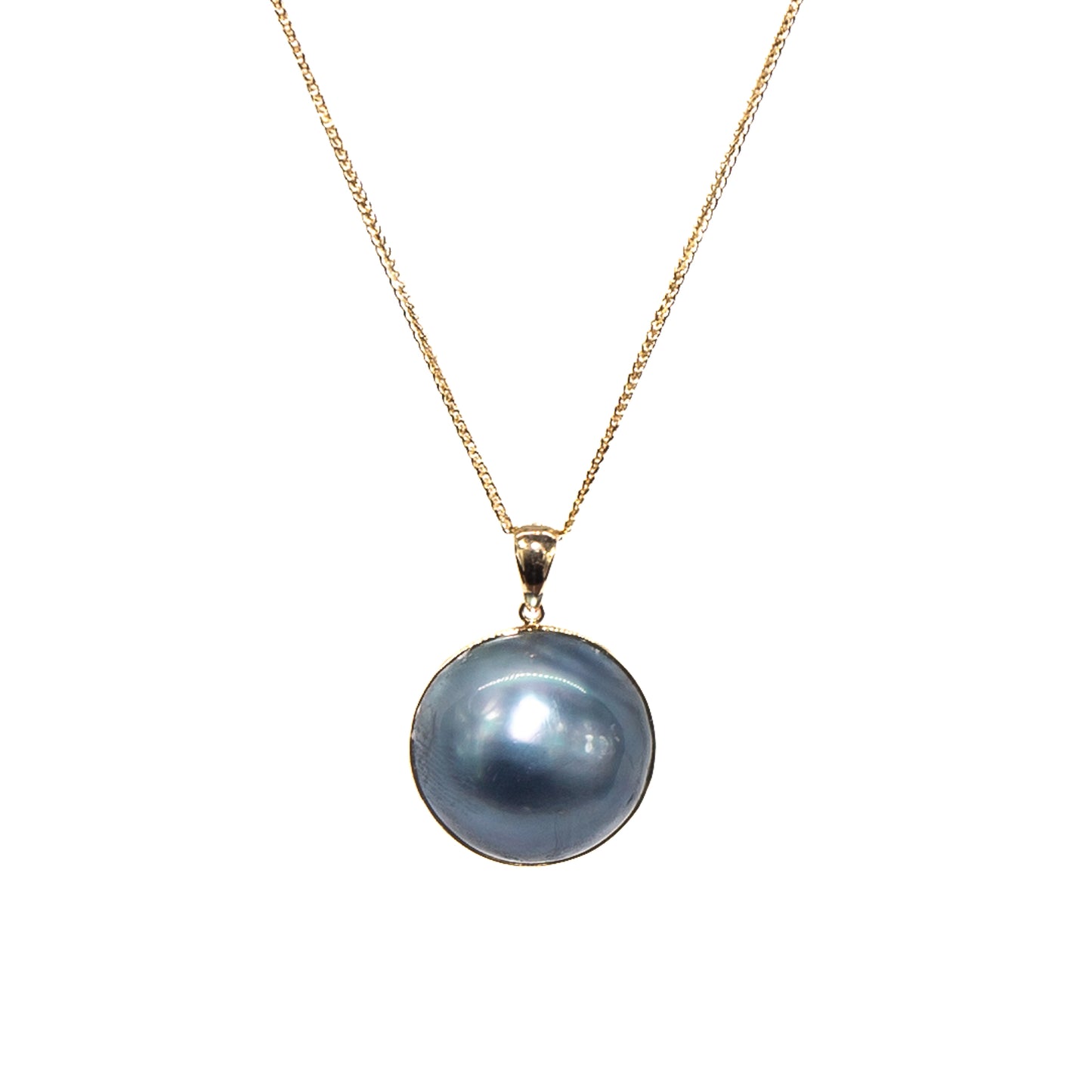 18K Gold Mabe Pearl Delight Necklace