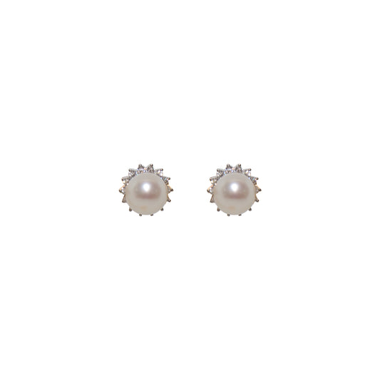 Ethereal Twinkle Pearl Studs