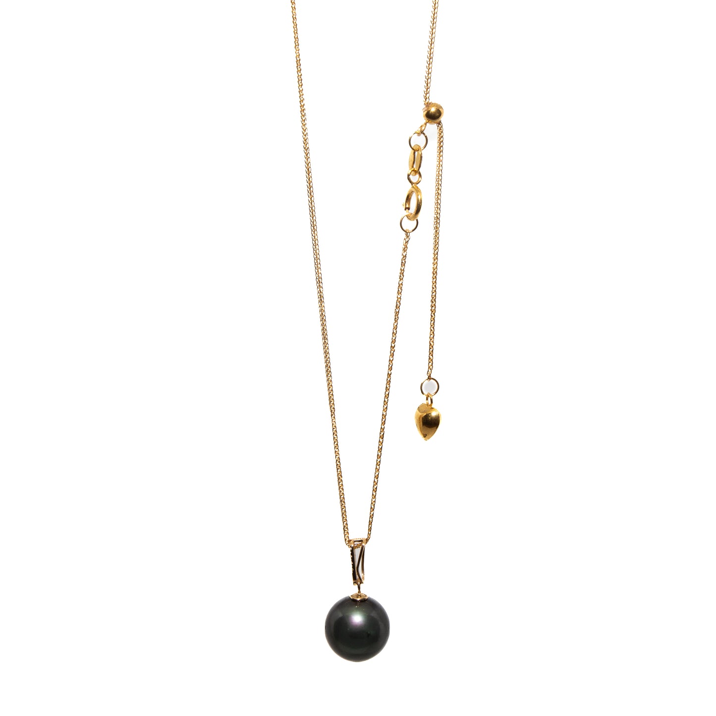 18K Gold Tahitian Pearl Delight Necklace
