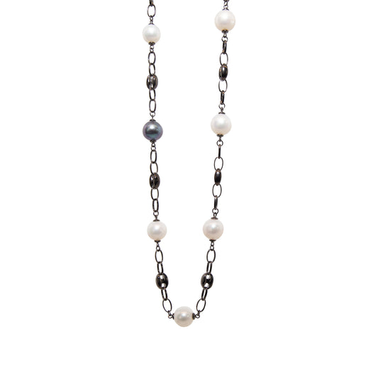 Black Rhodium Necklace