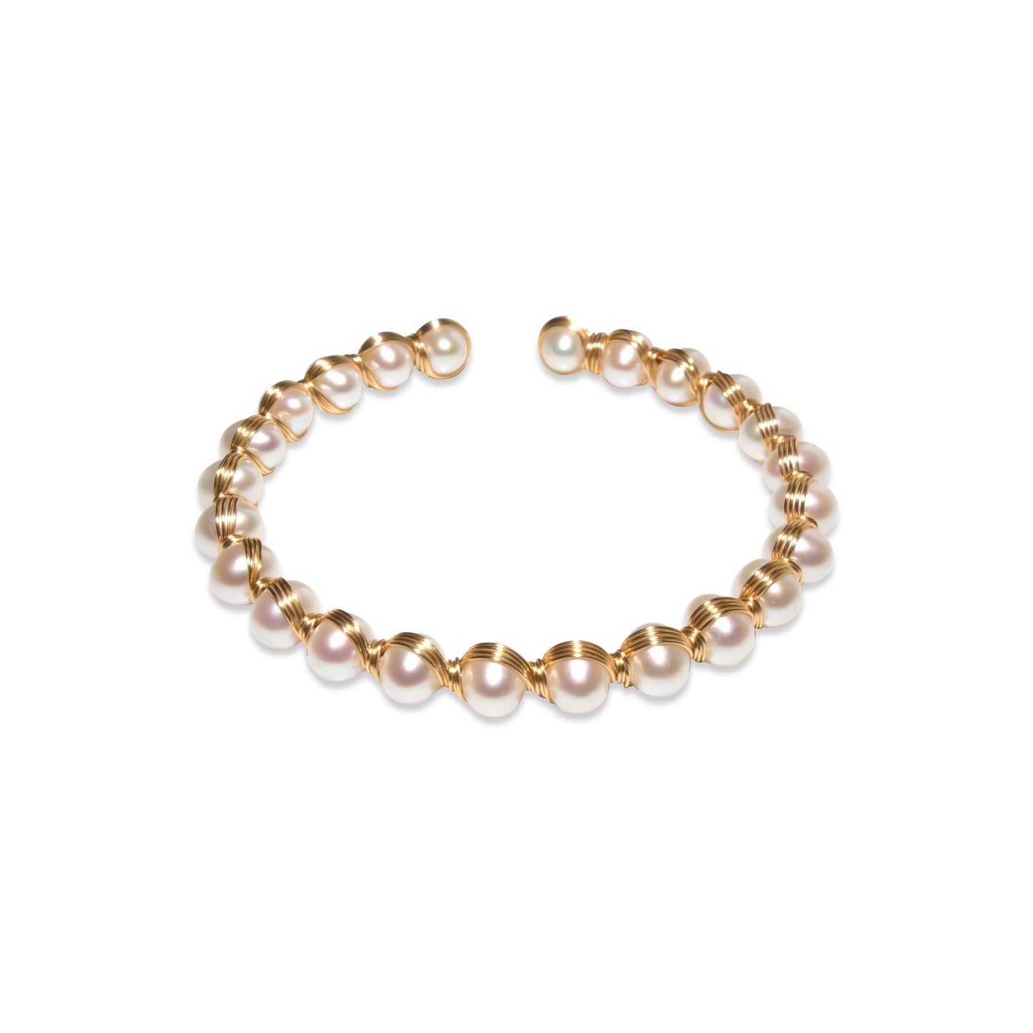 Crescent Pearl Bracelet