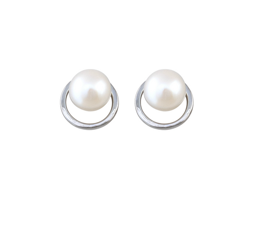 Dainty Pearl Studs