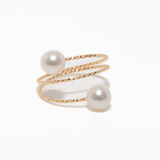 Golden Coil Ring