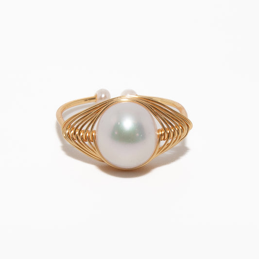 Golden Cradle Ring