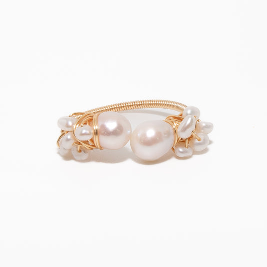 Golden Laurel Ring