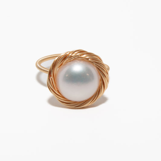 Golden Rosette Ring