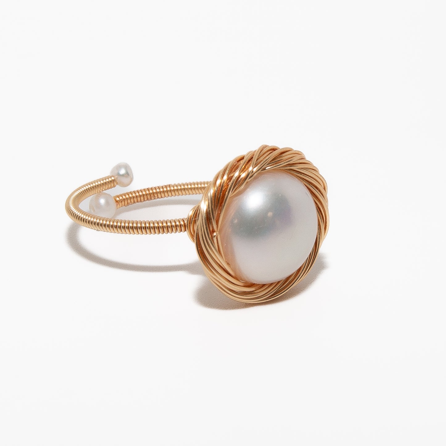 Golden Rosette Ring