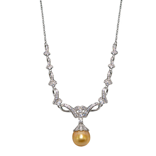 Golden South Sea Radiance Necklace