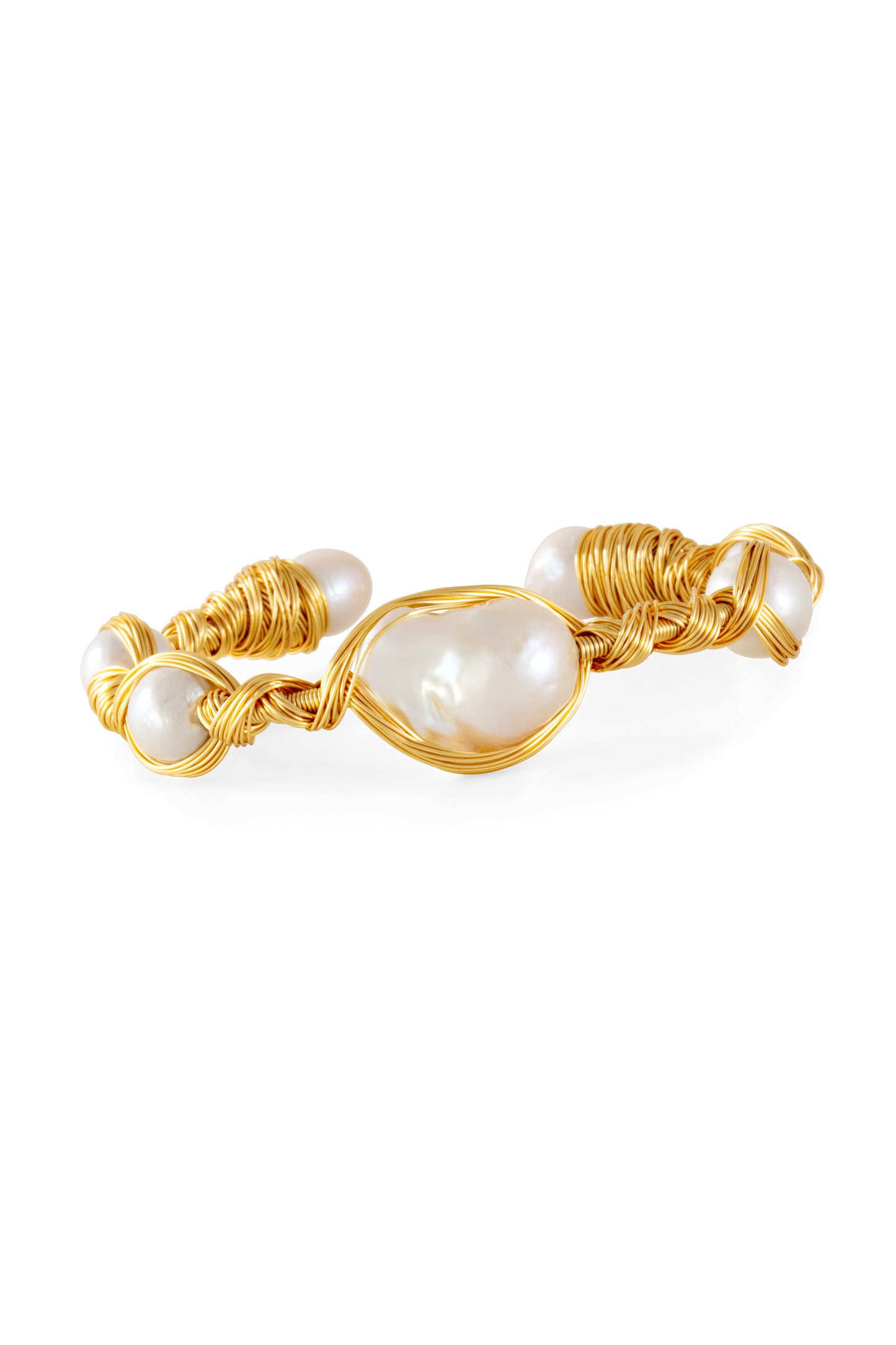 Golden Wrap Cuff