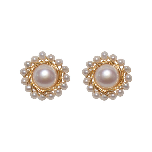 Pearl Bloom Earrings