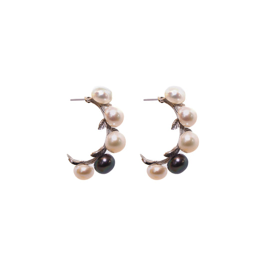 Quintet Pearl Earrings