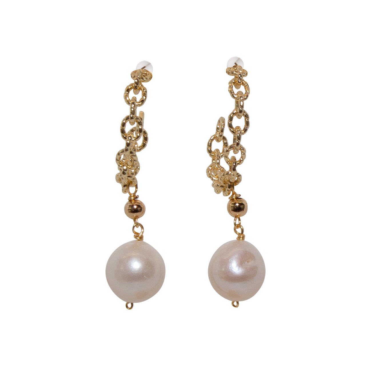 Verona Pearl Hoops