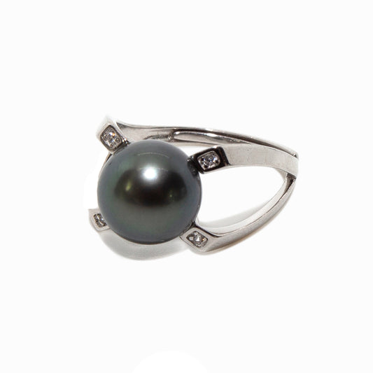 Tahitian Eclipse Ring