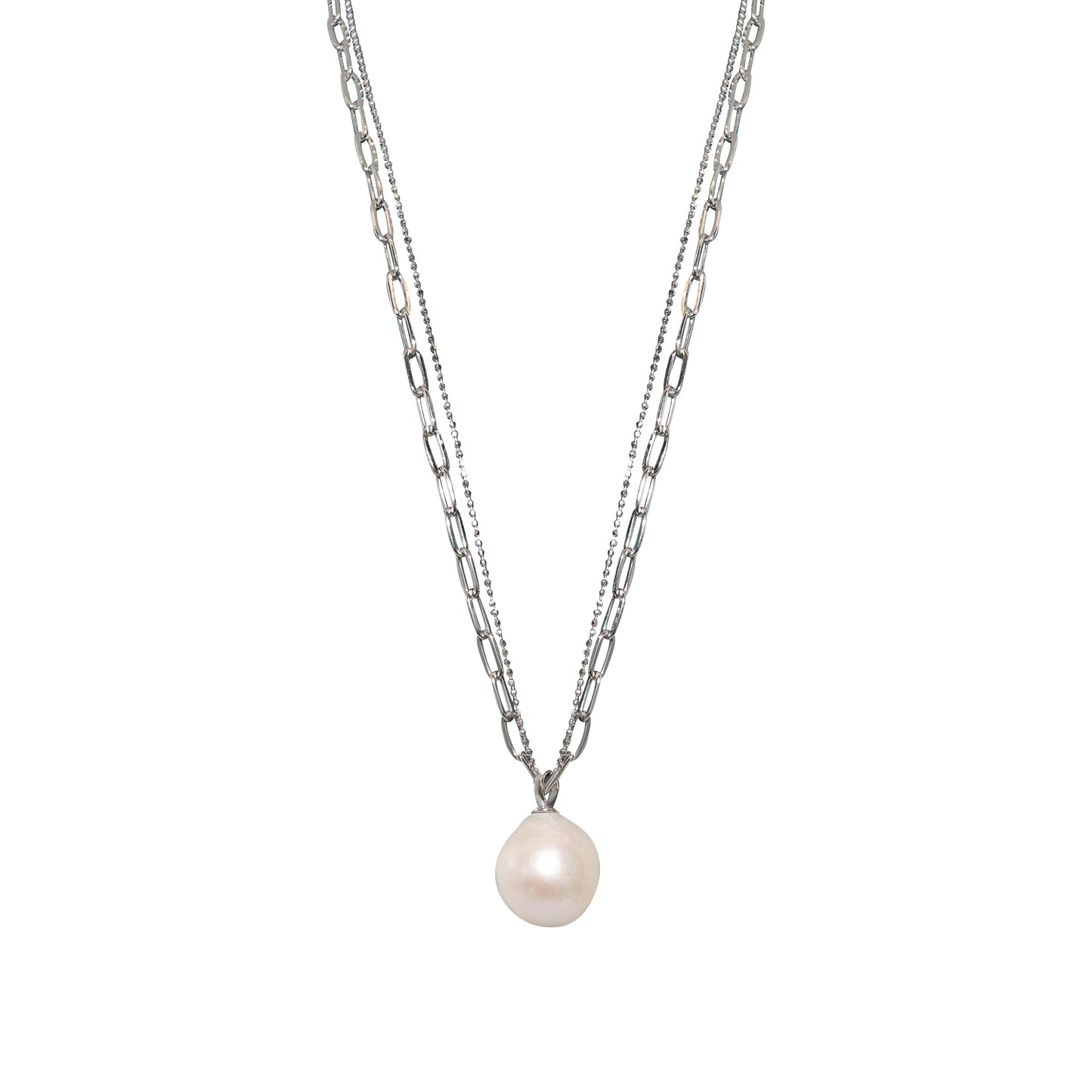 Twin Stream Necklace