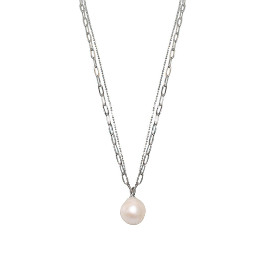 Twin Stream Necklace