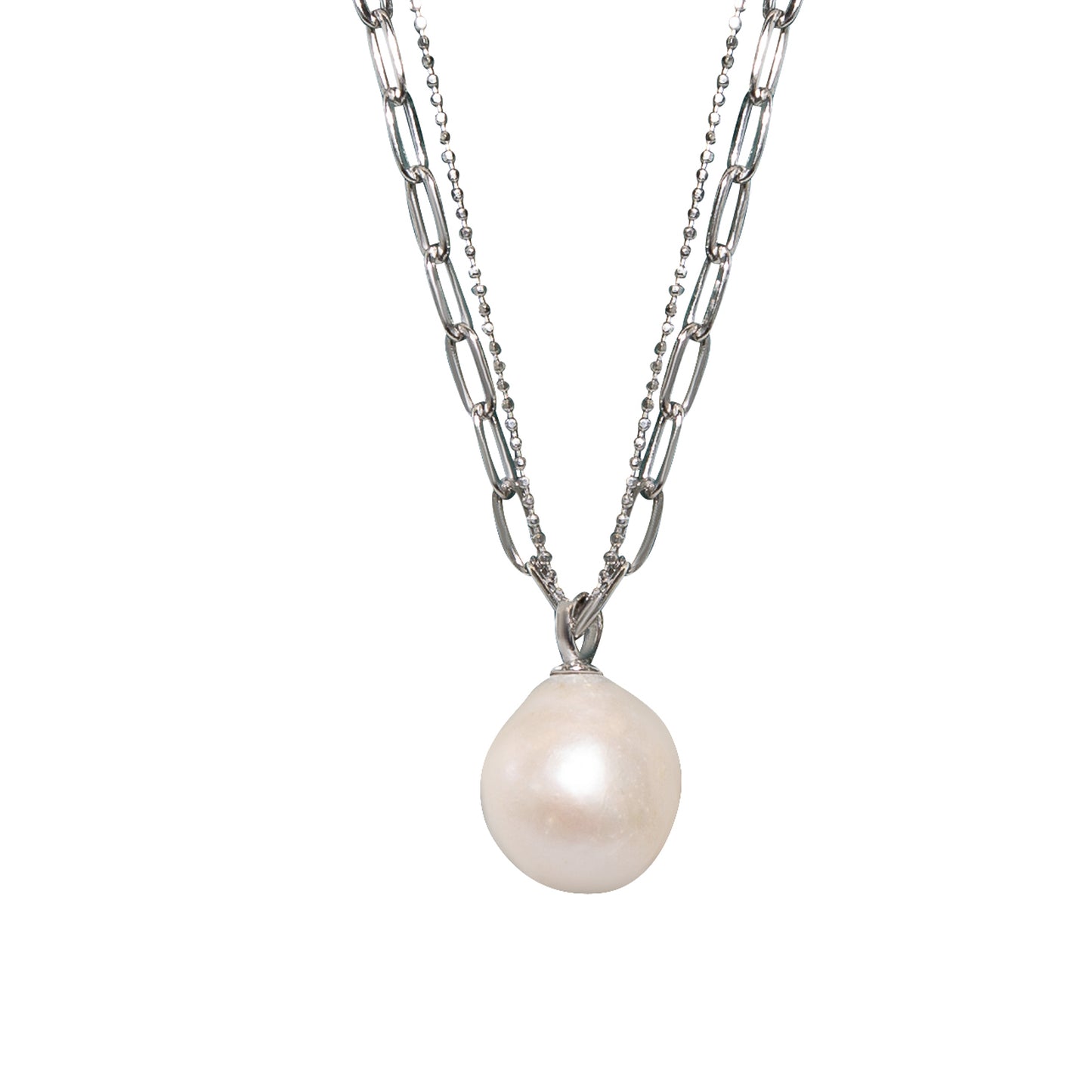 Twin Stream Necklace