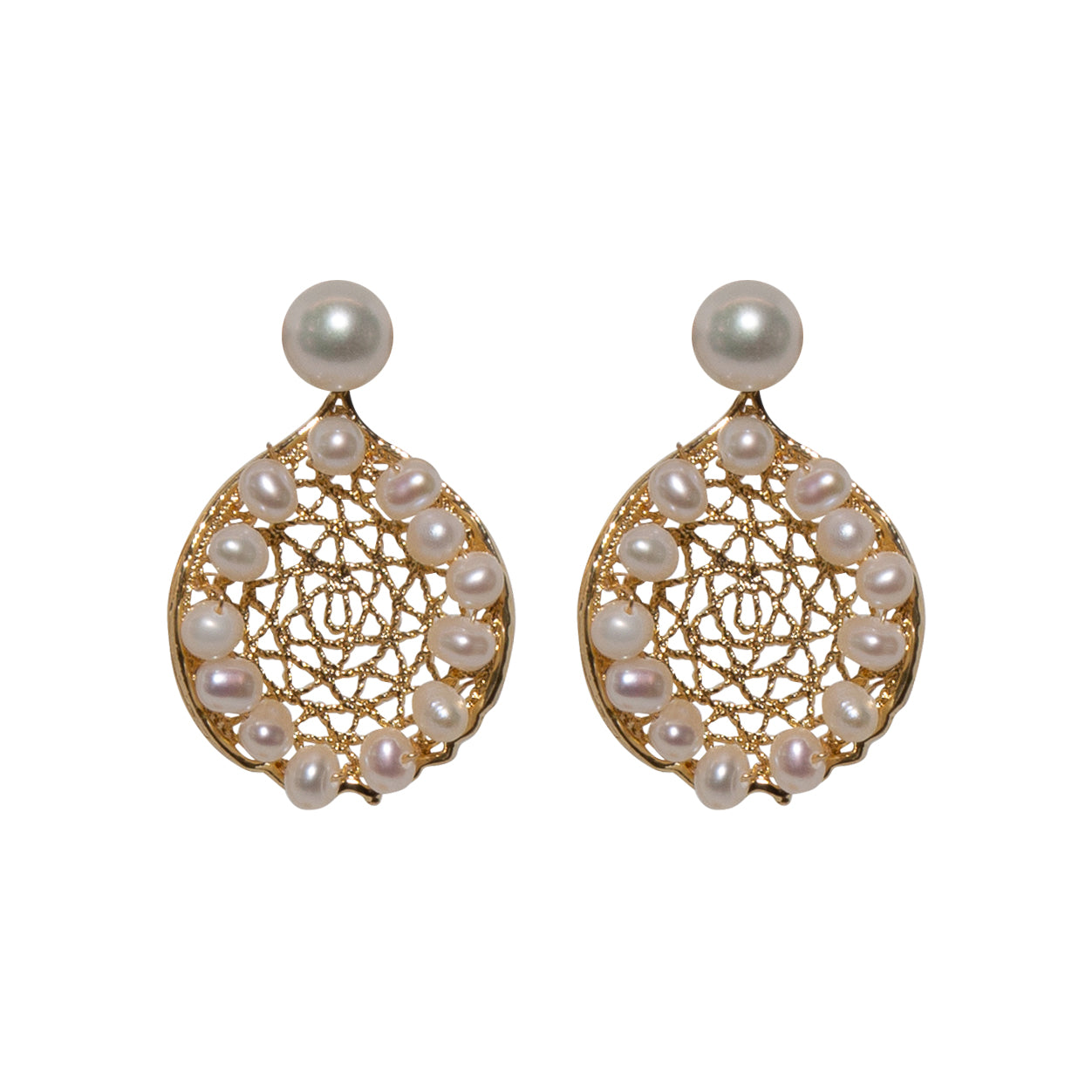 Verona Pearl Earrings
