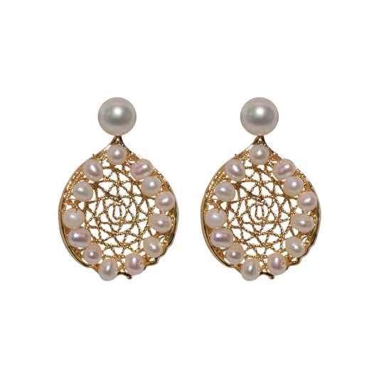Verona Pearl Earrings